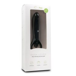 Vibromasseur Anal en Silicone Noir 15,5 cm