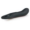 Vibromasseur Anal en Silicone Noir 15,5 cm Vibromasseur Anal en Silicone Noir 15,5 cm