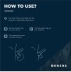 Anneau Pénien et Étireur de Testicules en Silicone Gris – Boners