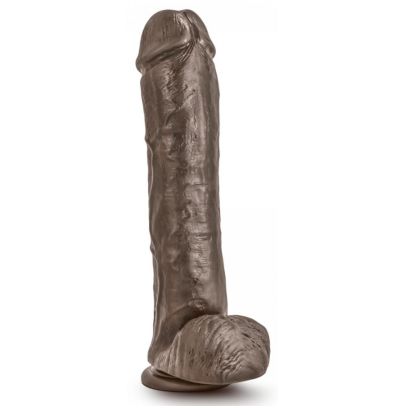 Gode réaliste Mr Savage Dr Skin 22 x5.5cm Marron pas cher