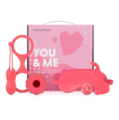 Stimulateur Couple You & Me Rose – FeelzToys pas cher