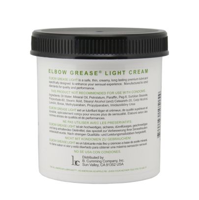 Crème Lubrifiante Light 443 ml – Elbow Grease