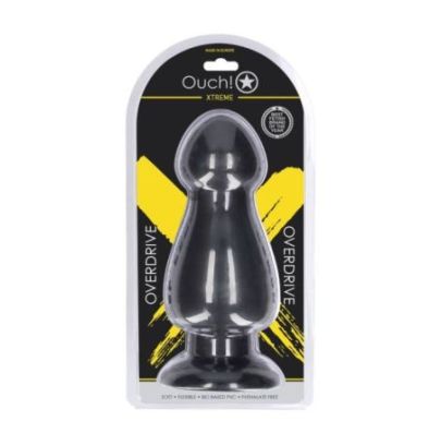 Plug Anal Overdrive – 23,5 cm – Noir