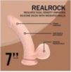 Vibromasseur Courbé Rechargeable en Silicone Double Densité avec Boules Lestées – 18 cm – Chair Vibromasseur Courbé Rechargeable en Silicone Double Densité avec Boules Lestées – 18 cm – Chair