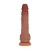 Gode Réaliste Vibrant Va-et-Vient Double Densité avec Testicules – 17,8 cm – Beige Gode Réaliste Vibrant Va-et-Vient Double Densité avec Testicules – 17,8 cm – Beige