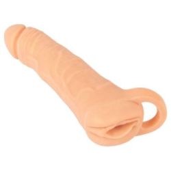 Masturbateur + gaine à pénis Trustydick L 21 x 5cm pas cher Masturbateur + gaine à pénis Trustydick L 21 x 5cm pas cher