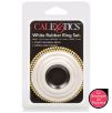Lot de 3 cockrings souples Blanc Lot de 3 cockrings souples Blanc
