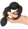 Boules anales vibrantes Flex Anos 18.5 x 4.7cm