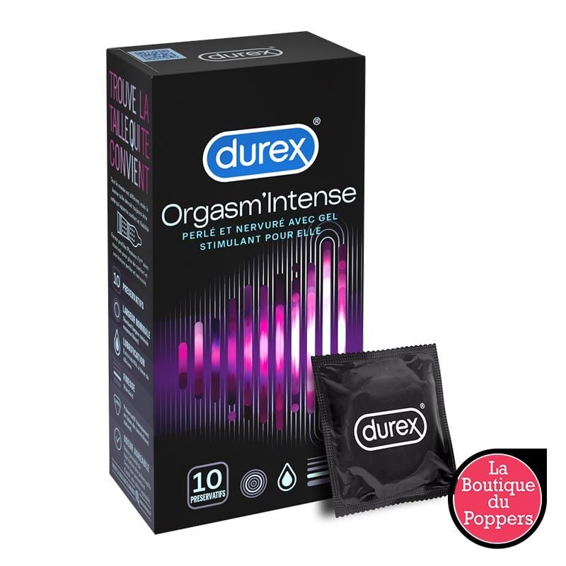 Préservatifs Durex Orgasm'Intense x10 pas cher