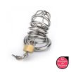 Cage de chasteté Birdy métal 8 x 3.5 cm Cage de chasteté Birdy métal 8 x 3.5 cm