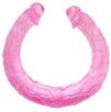 Double Gode Jelly 45 x 3.5 cm Rose Double Gode Jelly 45 x 3.5 cm Rose