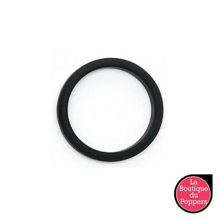 Cockring en silicone Soft Ring 18mm Noir Rimba