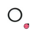 Cockring en silicone Soft Ring 18mm Noir Rimba Cockring en silicone Soft Ring 18mm Noir Rimba