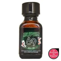 Poppers Super 69 All In 24ml Pentyl pas cher