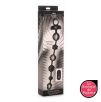Boules anales vibrantes 21x Dark Rattler 40 x 4.5cm Boules anales vibrantes 21x Dark Rattler 40 x 4.5cm