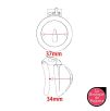 Cage de chasteté SISSY 4 x 3.7cm Rose Cage de chasteté SISSY 4 x 3.7cm Rose