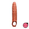 Gaine de pénis Prolong 22 x 5cm Marron Gaine de pénis Prolong 22 x 5cm Marron