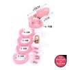 Cage de chasteté Locky 8 x 3.3 cm Rose Cage de chasteté Locky 8 x 3.3 cm Rose