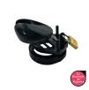 Cage de chasteté Mini Locky 6 x 3.2 cm Noire Cage de chasteté Mini Locky 6 x 3.2 cm Noire