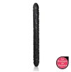 Double gode Black Veined 45 x 4cm Noir Double gode Black Veined 45 x 4cm Noir