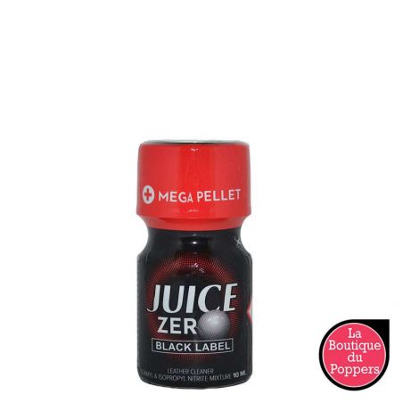 Poppers Juice Zero Black label 10ML pas cher