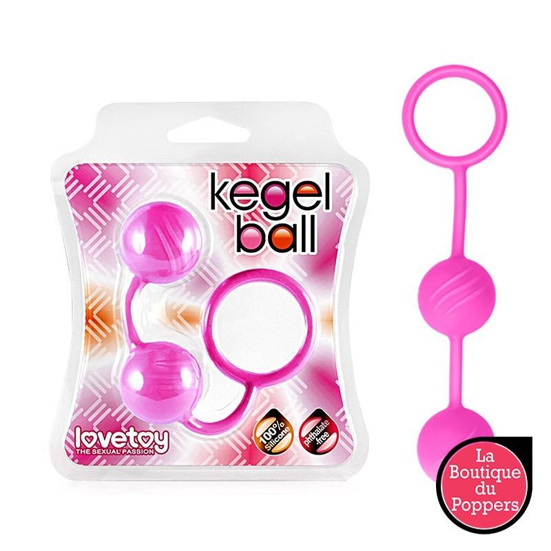 Boules De Geisha en Silicone Rose