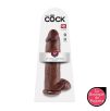 Gros gode King Cock 26 x 7.8 cm Brown Gros gode King Cock 26 x 7.8 cm Brown