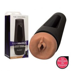 Masturbateur Main Squeeze - Vagin Original Caramel pas cher