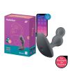 Plug Anal Rechargeable Connecté Deep Diver Gris Plug Anal Rechargeable Connecté Deep Diver Gris