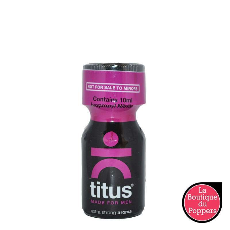 Poppers Titus Extra Strong 10 ml pas cher Poppers Titus Extra Strong 10 ml pas cher