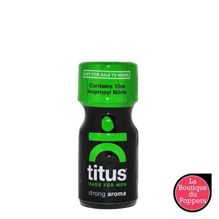 Poppers Titus Strong 10 ml pas cher