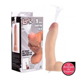 Gode Ultra Réaliste Double Densité qui Ejacule - 23 cm