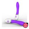 Vibromasseur Lilith blanc/pourpre en silicone - 7 vitesses Vibromasseur Lilith blanc/pourpre en silicone - 7 vitesses
