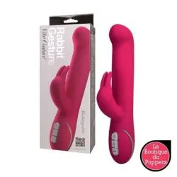 Vibromasseur Rechargeable Vibe Couture Gesture Rose pas cher