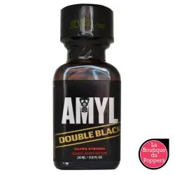 Poppers Amyl Double Black 24ml pas cher