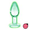 Plug en verre phosphorescent Glow S 7 x 2.8cm Plug en verre phosphorescent Glow S 7 x 2.8cm