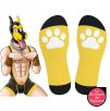 Chaussettes hautes Big Good Boy Jaunes Chaussettes hautes Big Good Boy Jaunes