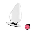 Plug transparent Flawless 10 x 5.5 cm Plug transparent Flawless 10 x 5.5 cm
