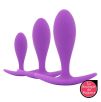 Kit de 3 Mini Plugs Training Curve Violet Kit de 3 Mini Plugs Training Curve Violet