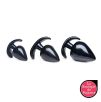 Lot de 3 plugs Spades Noir Lot de 3 plugs Spades Noir