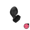 Lot de 3 plugs bijou Silicone Rosa Noirs Lot de 3 plugs bijou Silicone Rosa Noirs