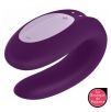 Stimulateur connecté Double Joy Satisfyer Mauve Stimulateur connecté Double Joy Satisfyer Mauve