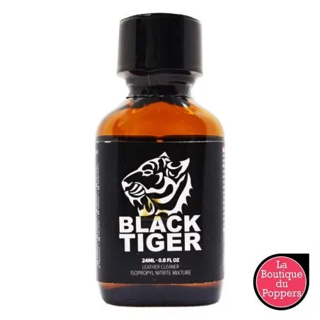 Poppers Black Tiger 24ml Propyl pas cher