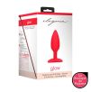 Plug Anal Vibrant et Chauffant Glow Rouge 12x3.8cm Plug Anal Vibrant et Chauffant Glow Rouge 12x3.8cm