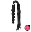 Martinet-Gode Black Whip Beads 15 x 4 cm